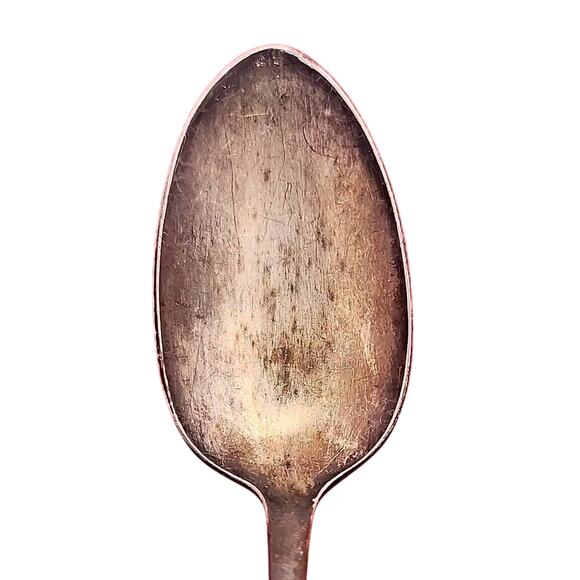 Antique 1889 Towle Mfg Co Shell ll Silverplated Large Tablespoon 8.5" Retired - Picture 4 of 7
